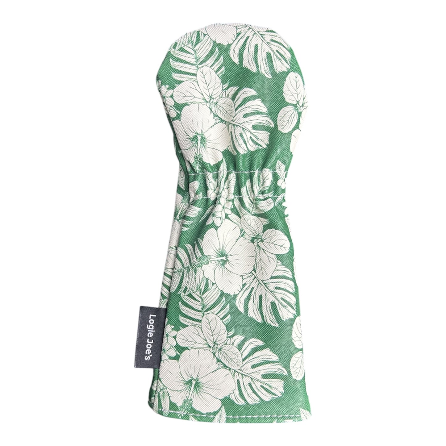 Green Floral Hawaiian Hybrid / Rescue Headcover Universal Flower