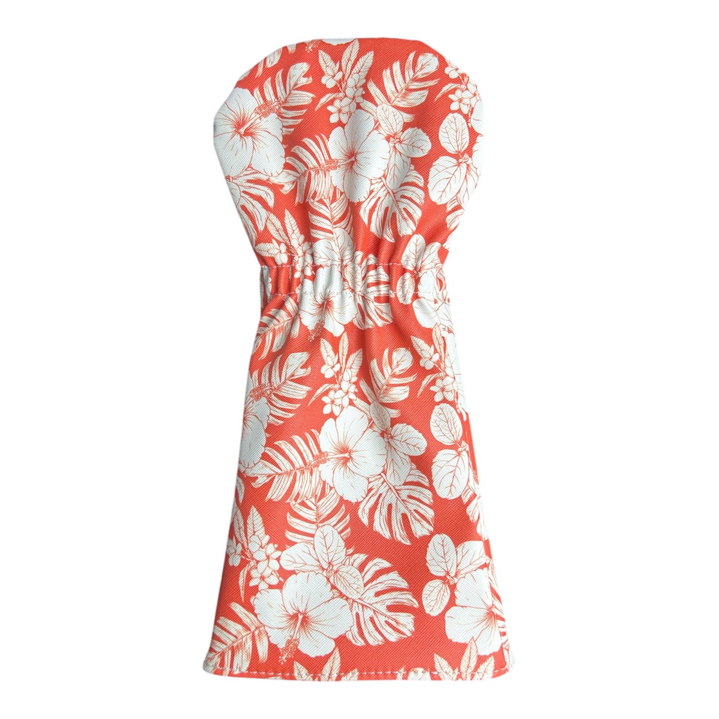 Orange Floral Hawaiian Driver Headcover Universal Flower