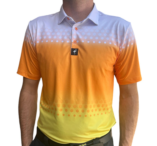 "Caddy Corn" Polo 92% Polyester 8% Spandex Athletic Fit - Fall 2024