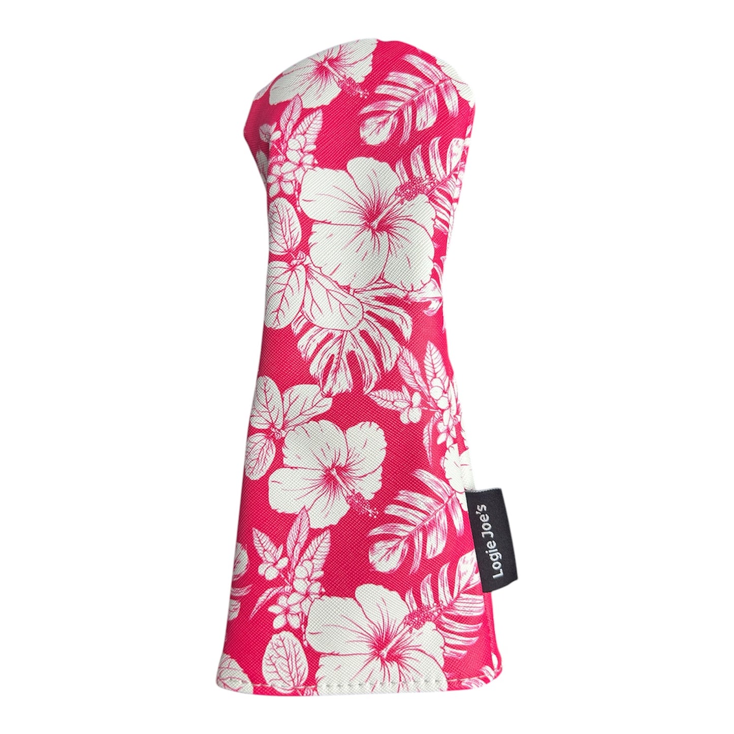 Hot Pink Floral Hawaiian Hybrid / Rescue Headcover Universal Flower