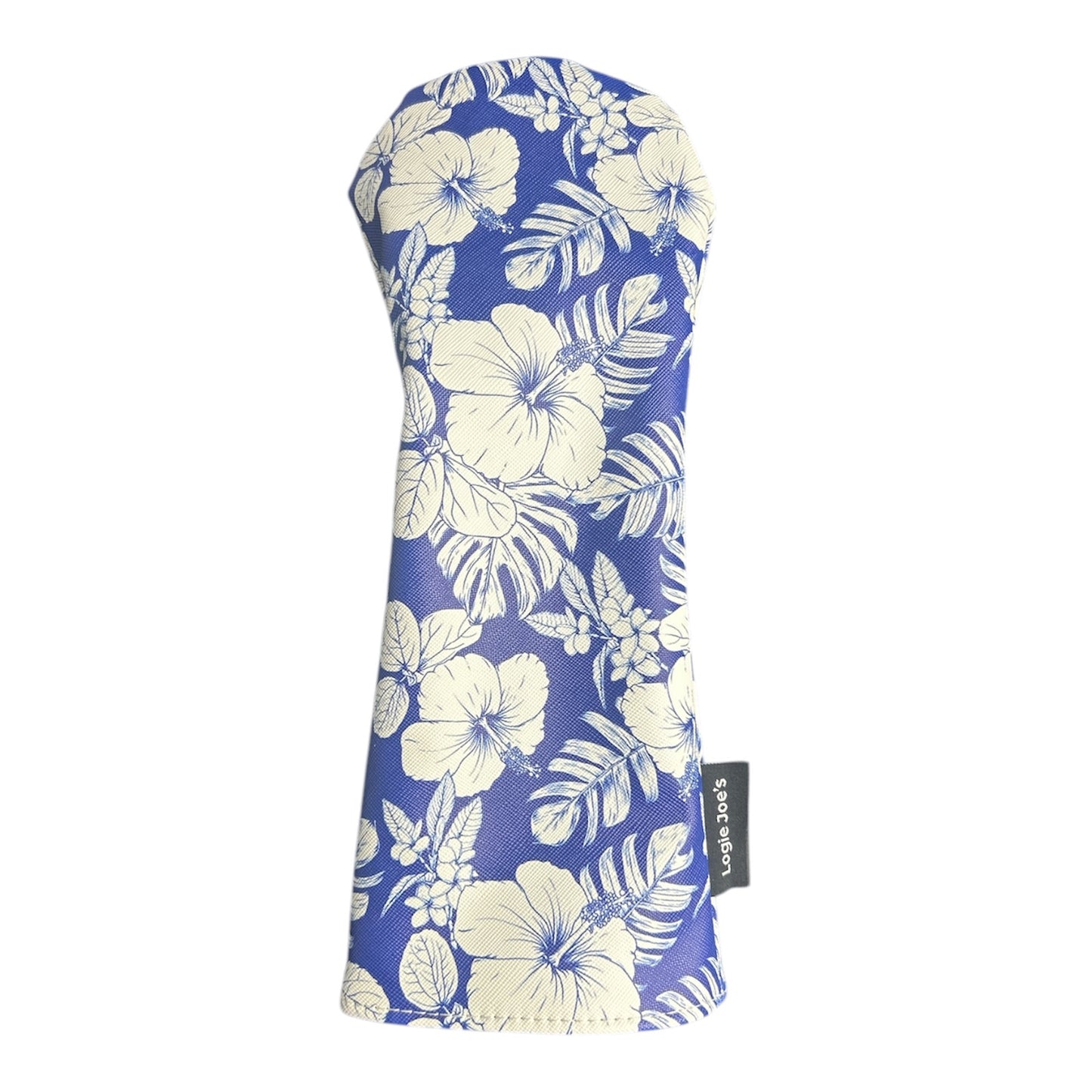 Royal Blue Floral Hawaiian Fairway Wood Headcover Universal Flower