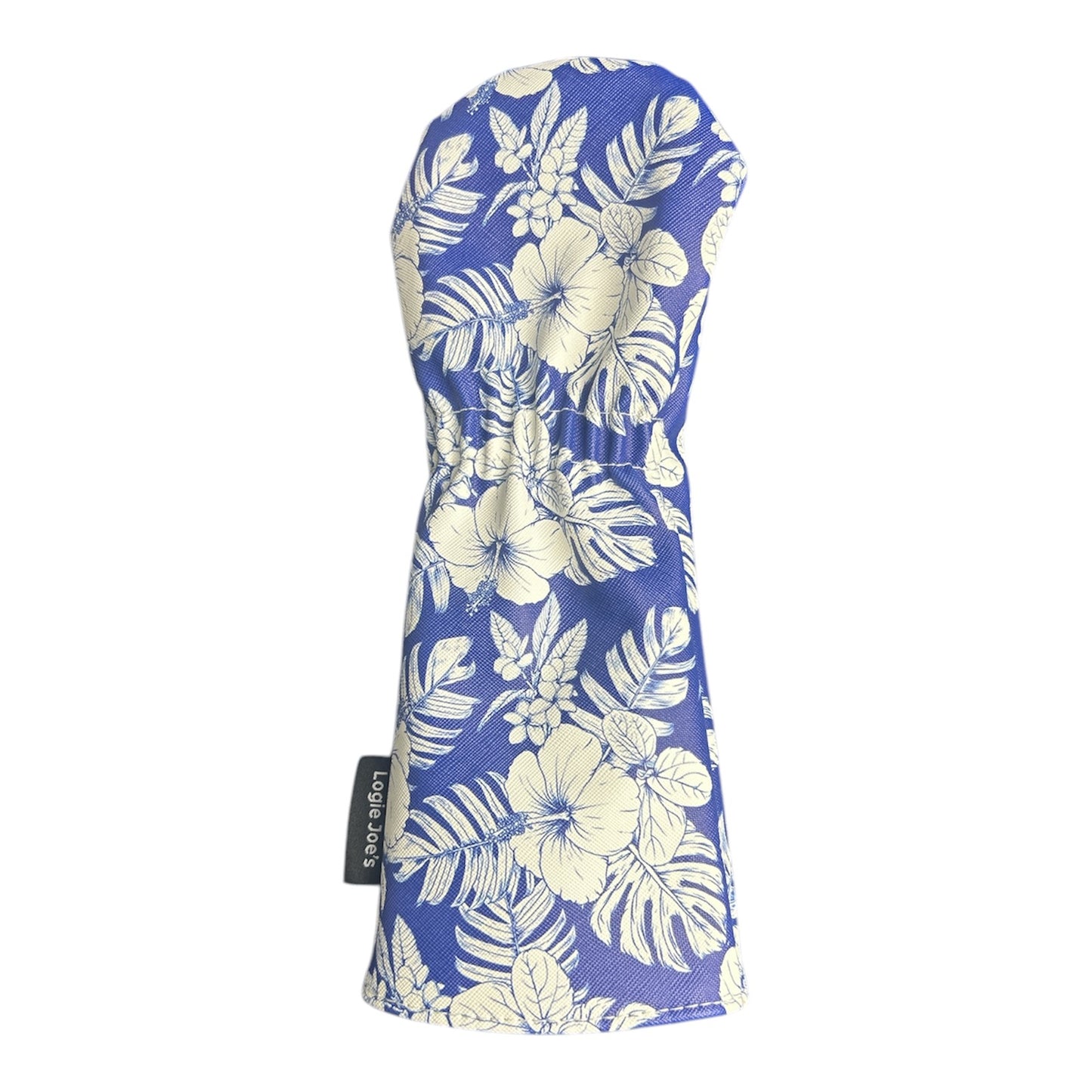 Royal Blue Floral Hawaiian Fairway Wood Headcover Universal Flower