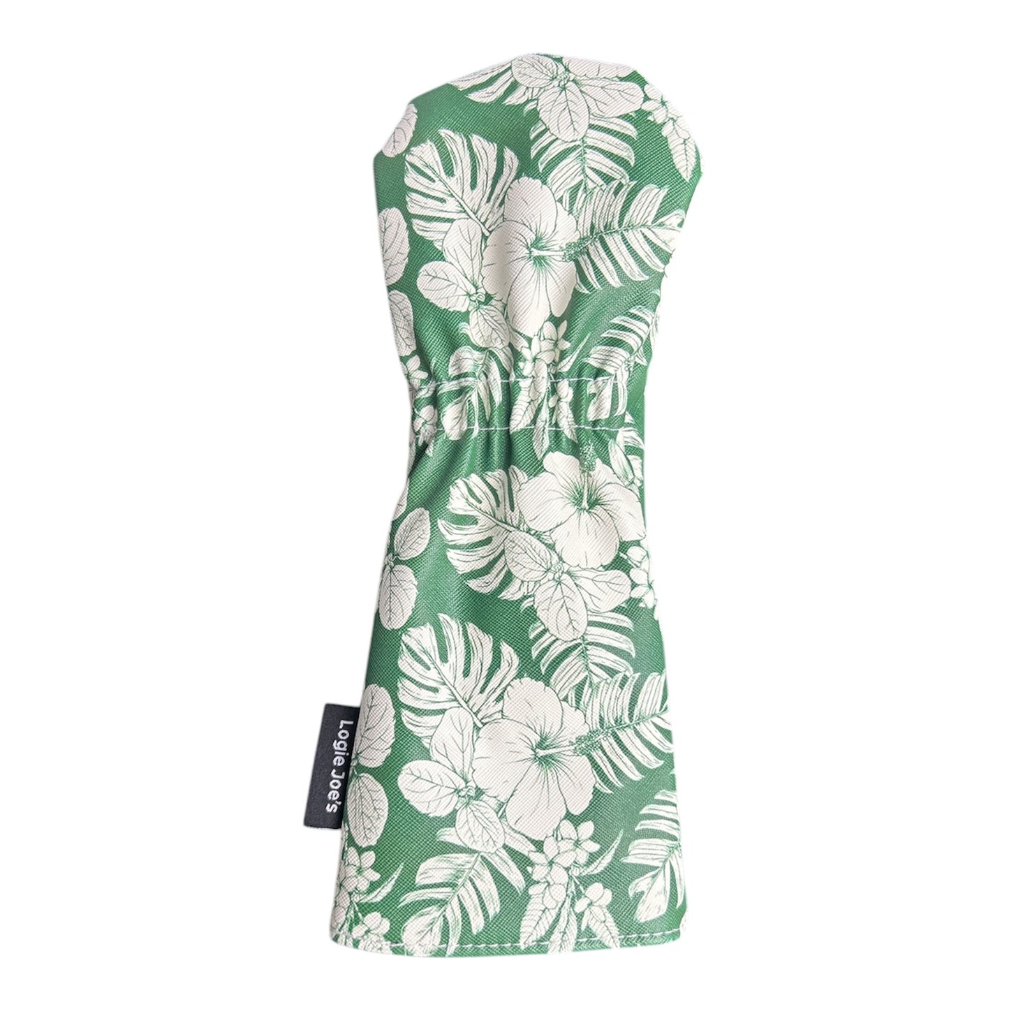 Green Floral Hawaiian Fairway Wood Headcover Universal Flower