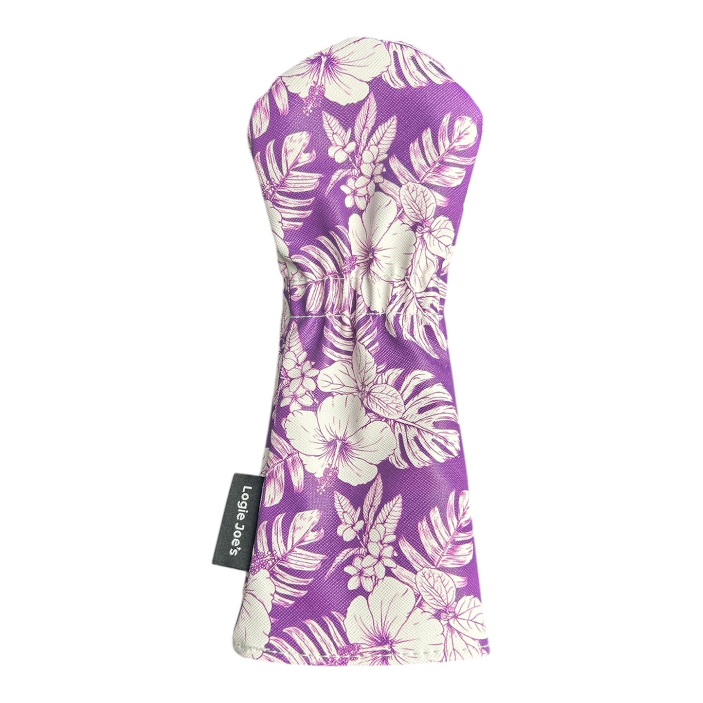 Purple Floral Hawaiian Hybrid / Rescue Headcover Universal Flower