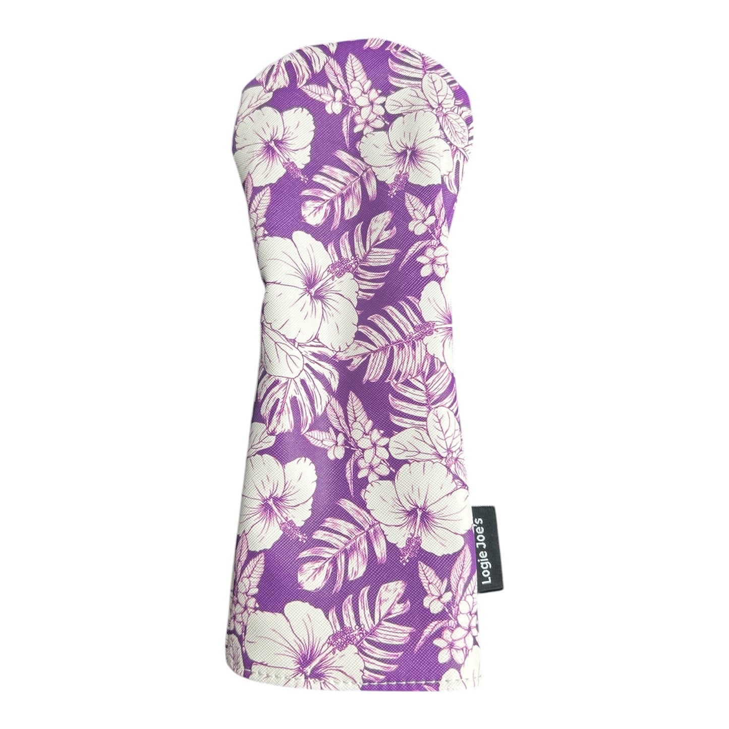 Purple Floral Hawaiian Fairway Wood Headcover Universal Flower