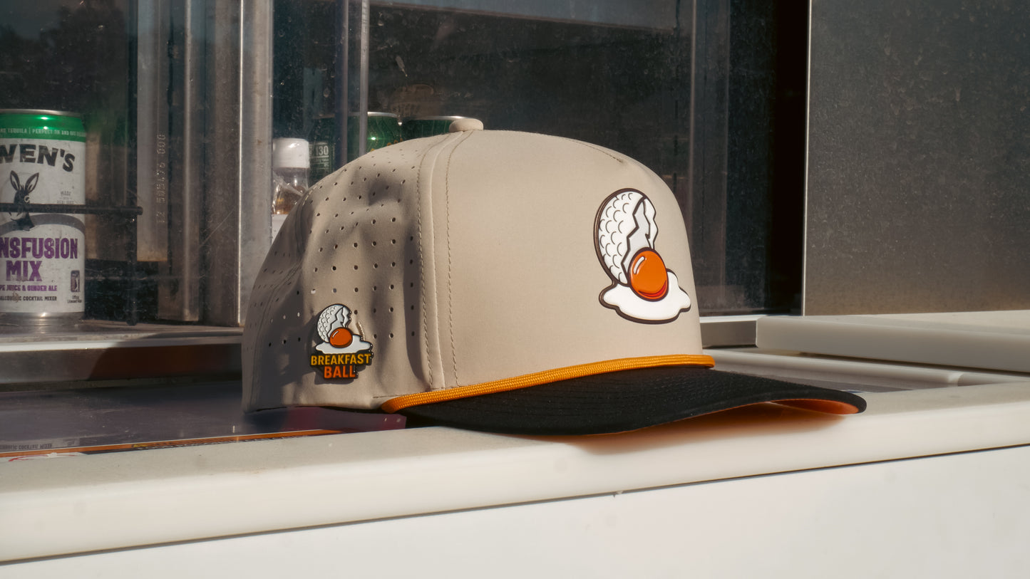 Breakfast Ball Snapback Hat