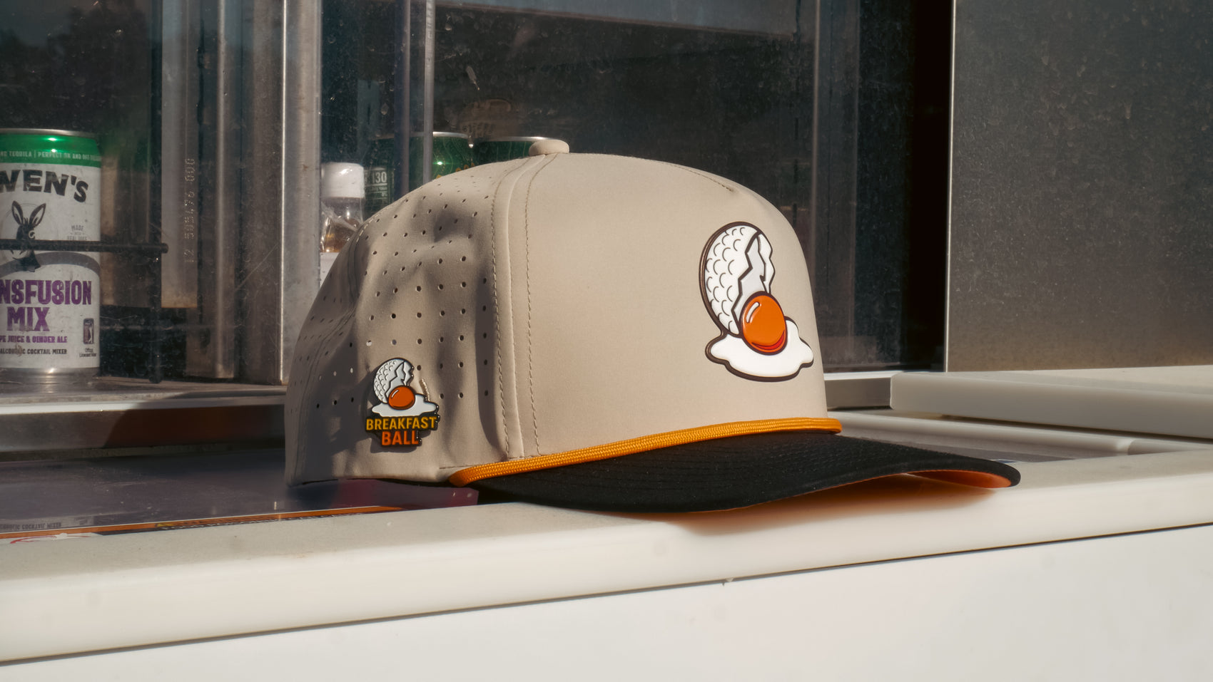 Breakfast Ball Snapback Hat