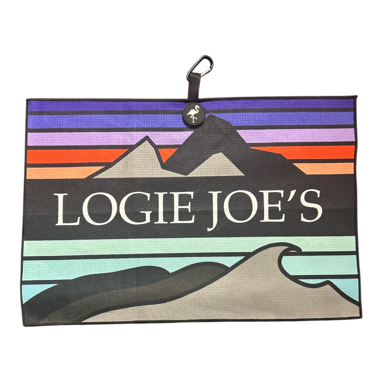 Mountain Wave Logie Joe’s Magnetic Microfiber Golf Bag Towel Double Sided