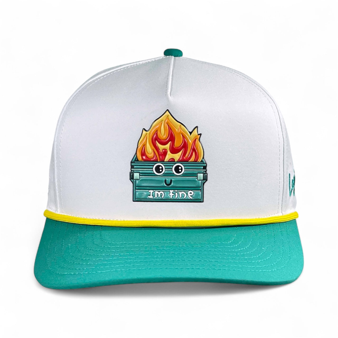 Dumpster Fire Snapback Hat