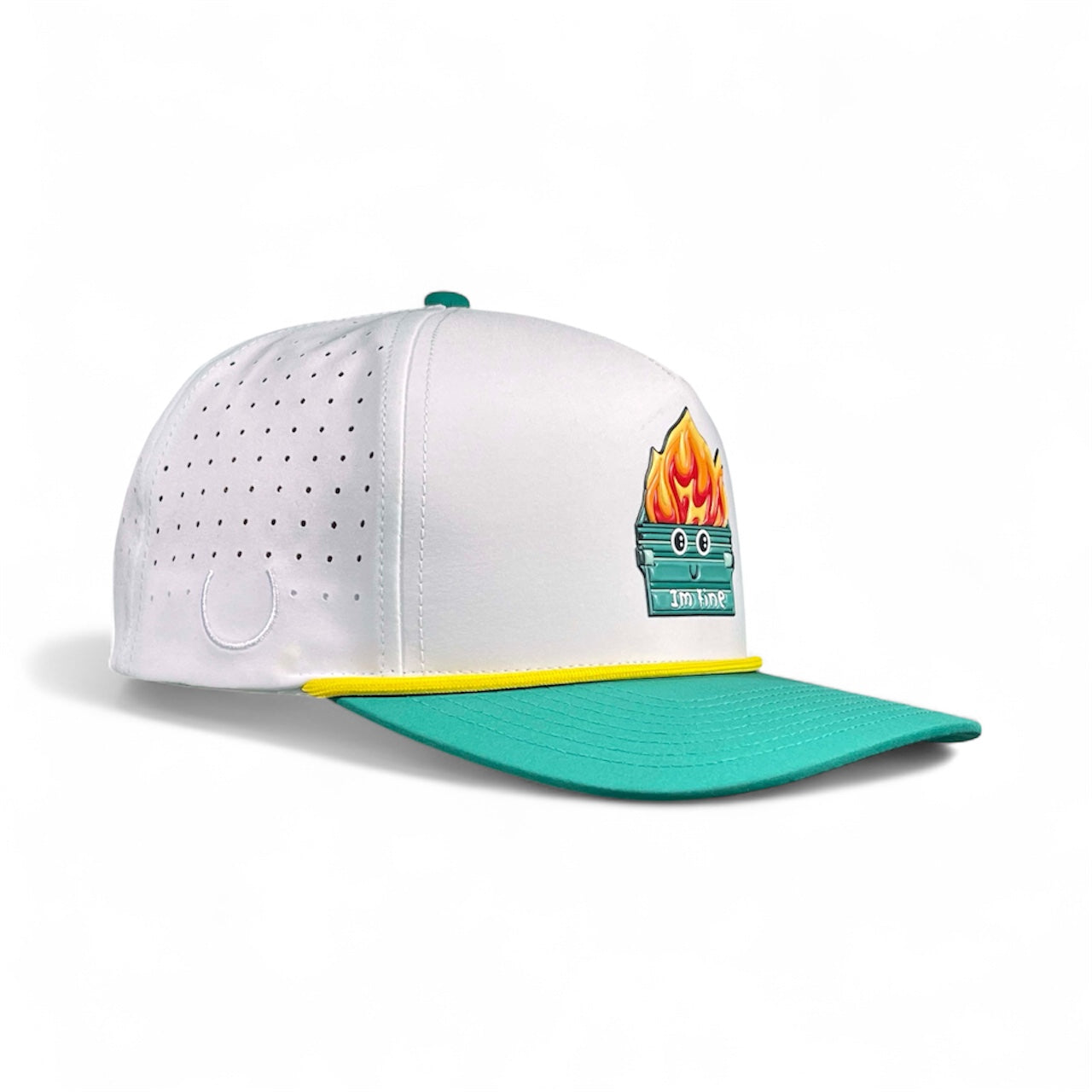 Dumpster Fire Snapback Hat
