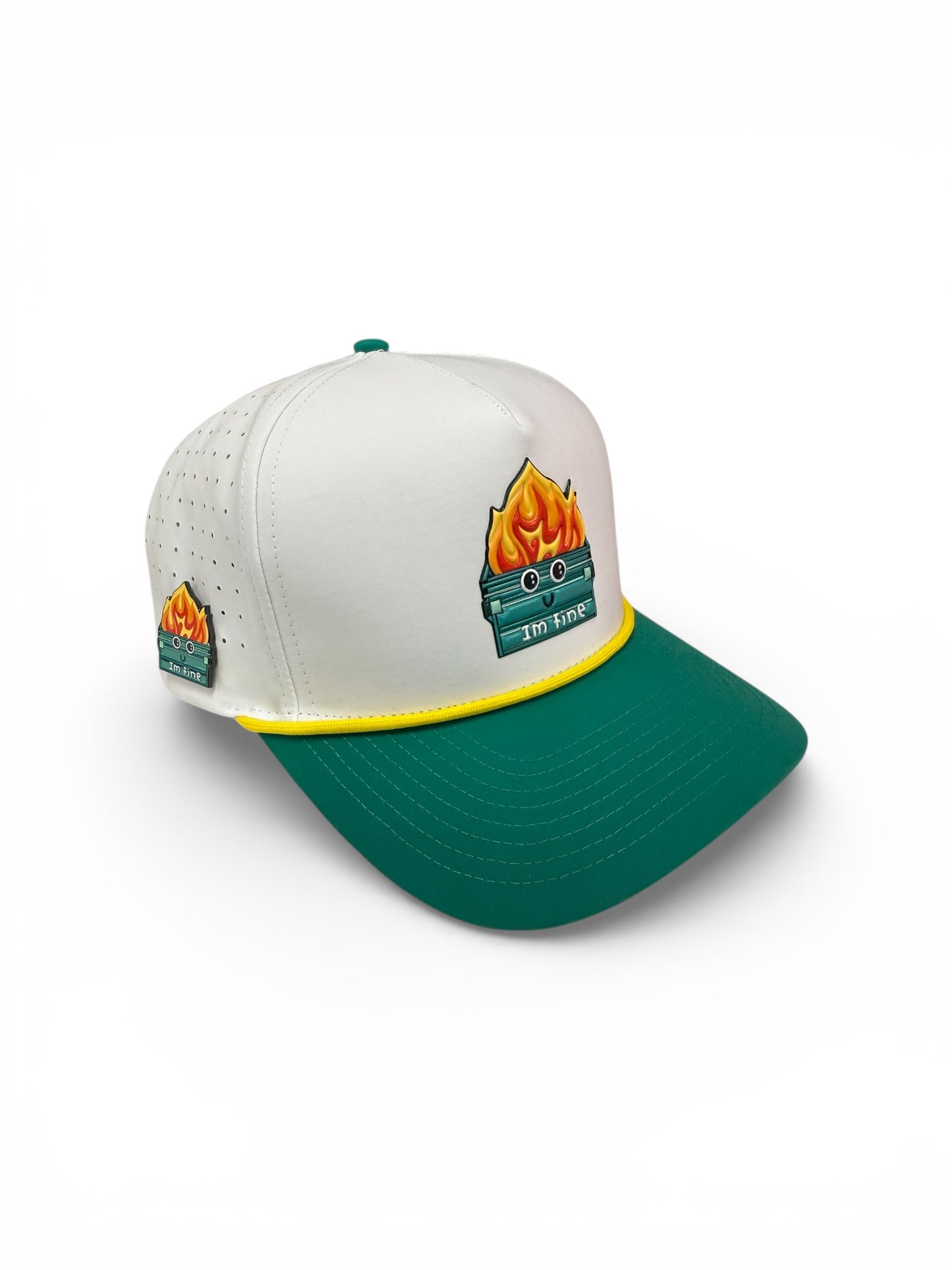 Dumpster Fire Snapback Hat