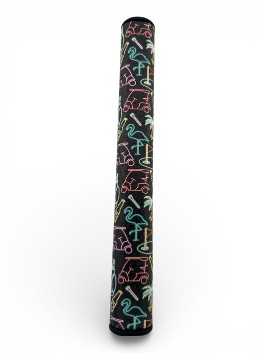 Miami Slice Putter Grip | 3.0 Tour Grip | Premium PU Material | Stable Oversize Feel | Golf Putter Grip – Neon Slice Design